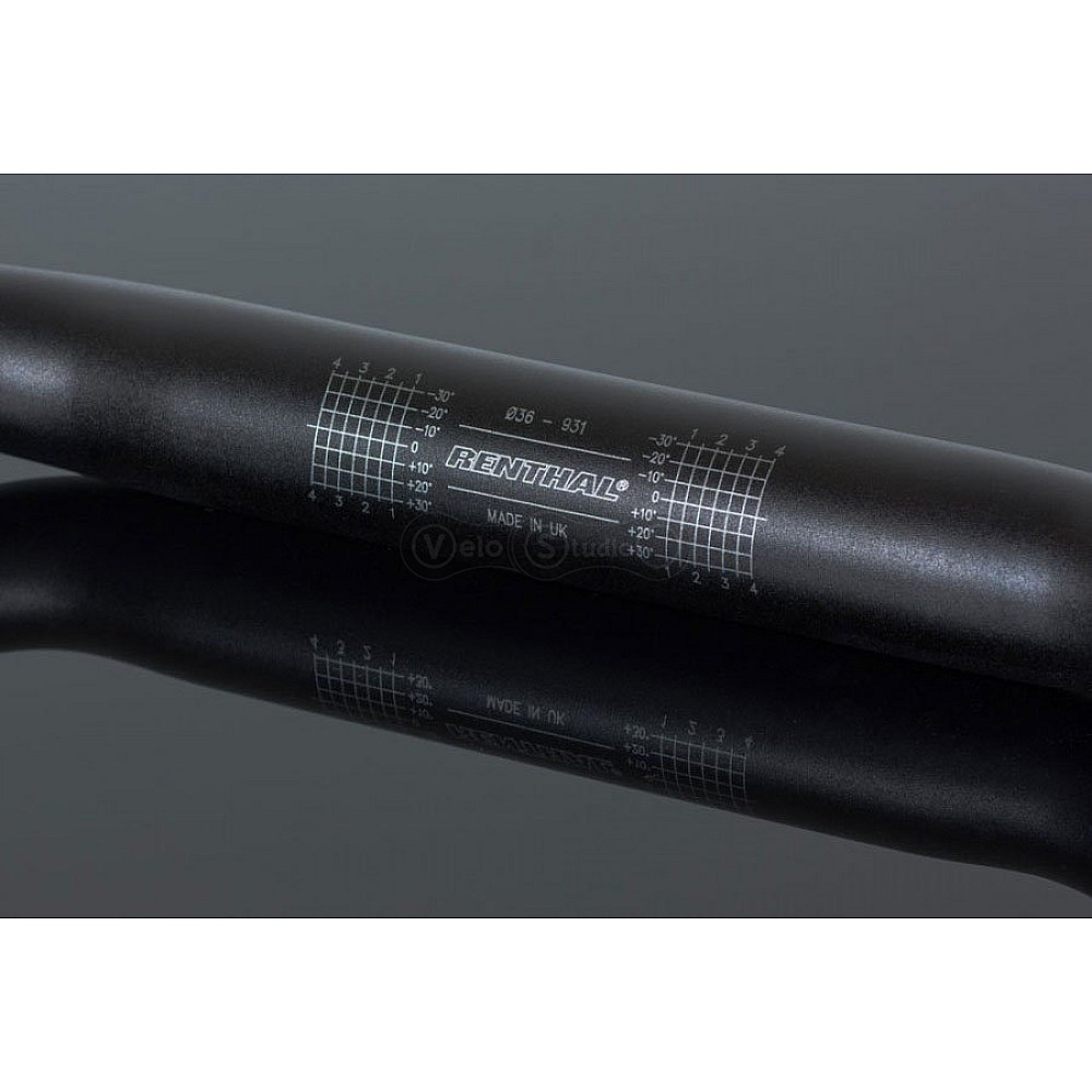 Кермо Renthal Fatbar® D36 Handlebar 807 мм, підйом 51 мм [Black], VILLOPOTO/STEWART