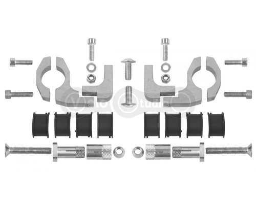 Защита рук Polisport Adventur3 Handguard [White], Plastic bar