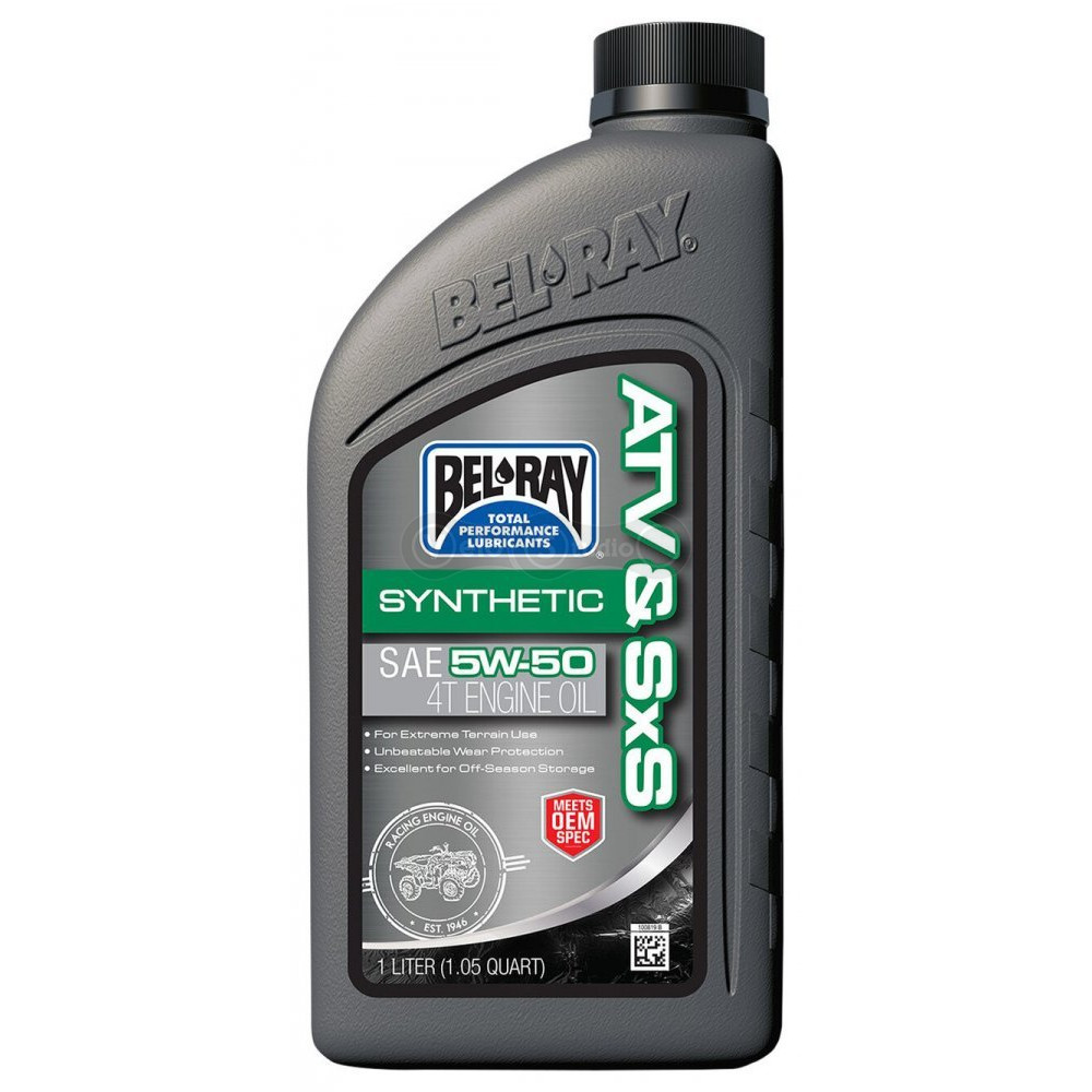 Масло моторное Bel-Ray ATV&SxS Synthetic Engine Oil [1л], 5w-50