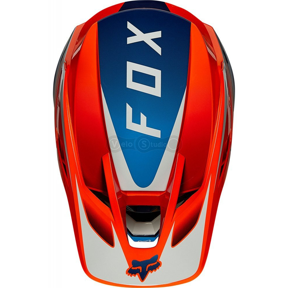 Мотошлем FOX V3 RS WIRED HELMET [Flo Orange], XL