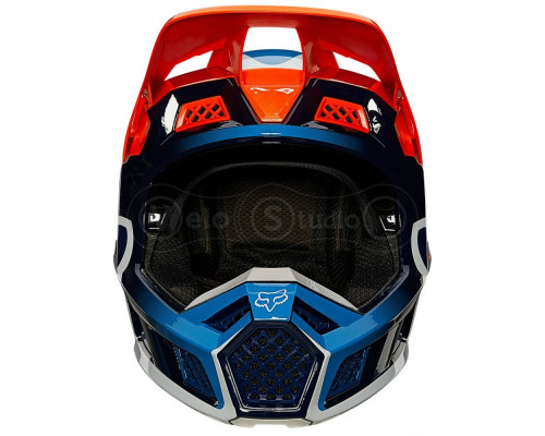 Мотошолом FOX V3 RS WIRED HELMET [Flo Orange], XL