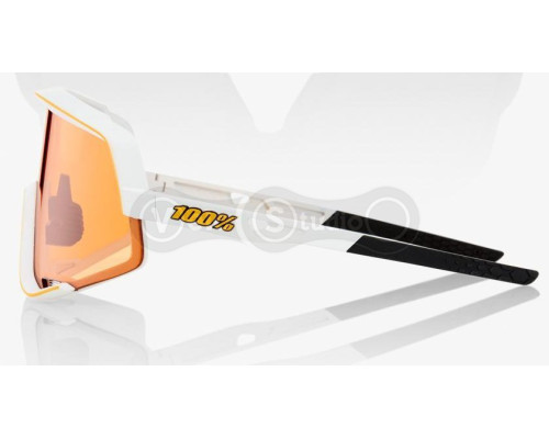 Очки Ride 100% Glendale - Soft Tact Off White - Persimmon Lens, Colored Lens