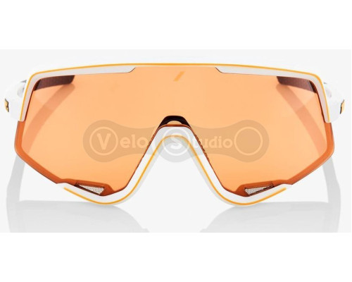 Очки Ride 100% Glendale - Soft Tact Off White - Persimmon Lens, Colored Lens