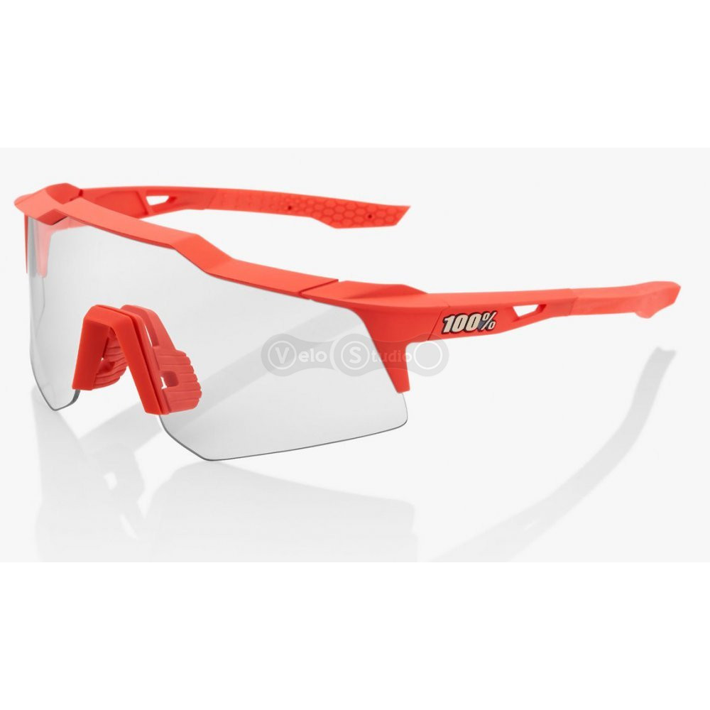 Окуляри Ride 100% SpeedCraft XS - Soft Tact Coral - Smoke Lens