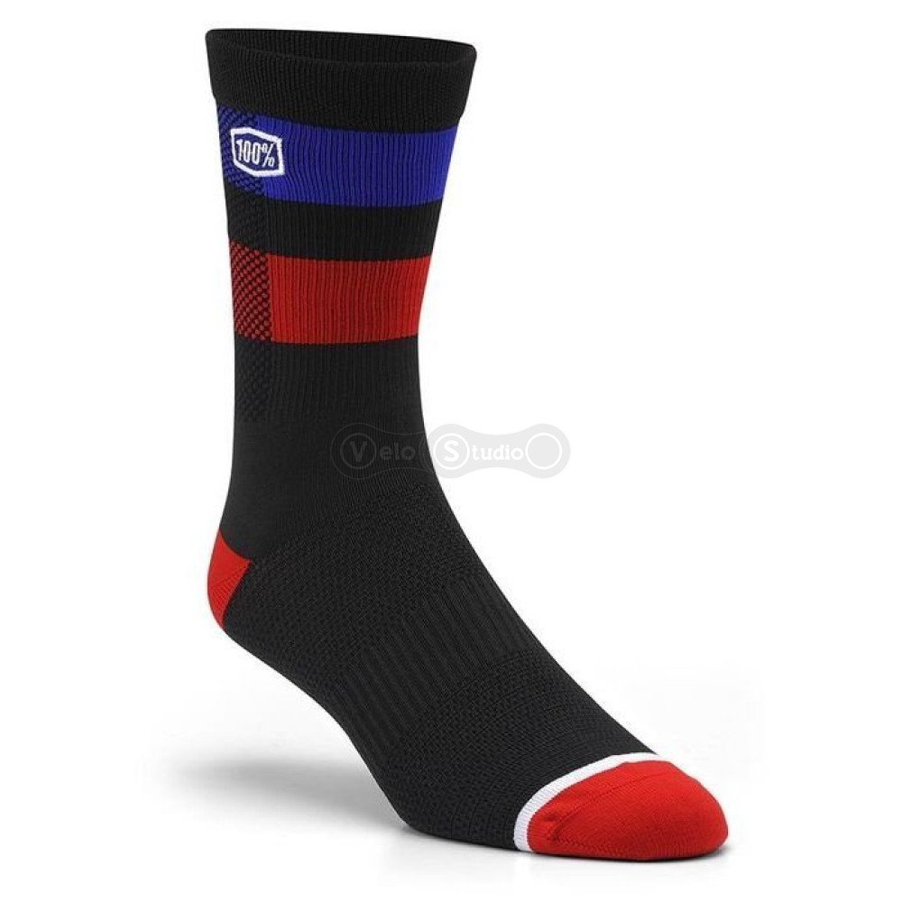 Шкарпетки Ride 100% FLOW Socks [Black], S/M