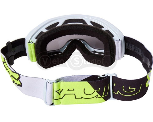Детская маска FOX YTH MAIN II SKEW GOGGLE - SPARK [Flo Yellow], Mirror Lens