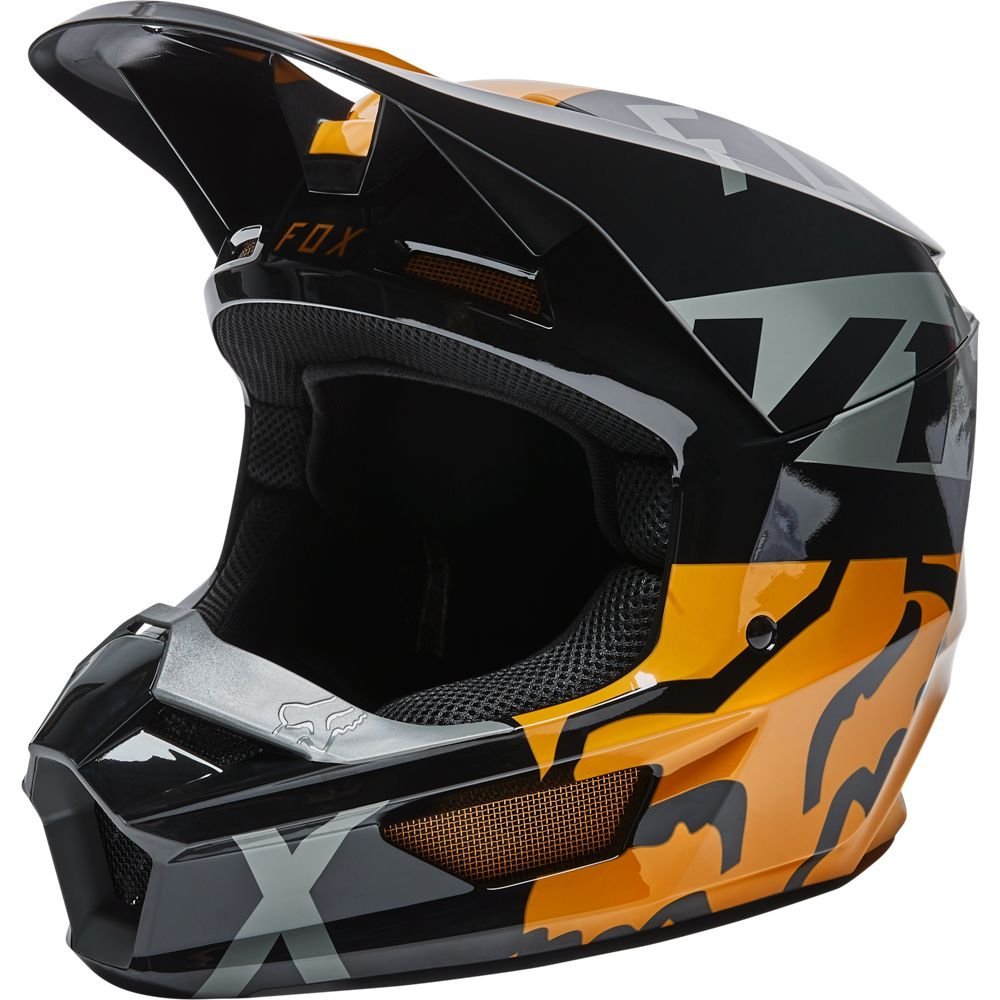 Мото шолом FOX V1 MIPS SKEW HELMET [Gold], XS