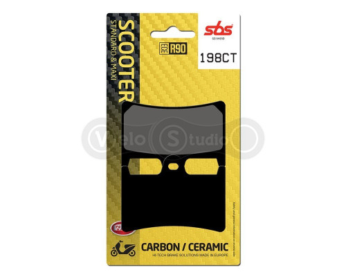 Тормозные колодки SBS 198CT Standard Brake Pads, Carbon/Ceramic