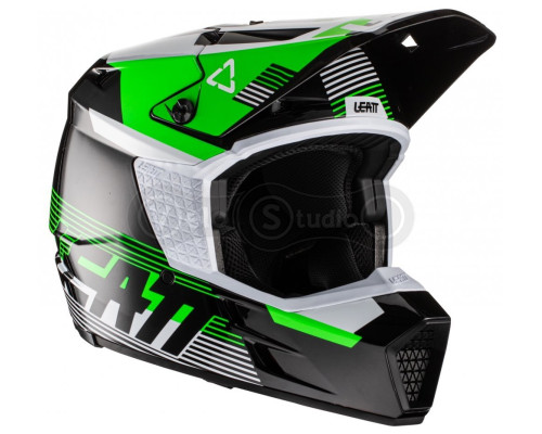 Дитячий мотошолом LEATT Moto 3.5 Jr Helmet [Black], YM
