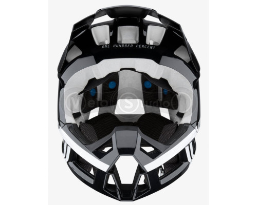 Шолом Ride 100% TRAJECTA Helmet [Black/White1], L (58-61 см)