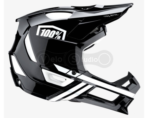 Шолом Ride 100% TRAJECTA Helmet [Black/White1], L (58-61 см)