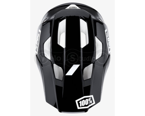 Шолом Ride 100% TRAJECTA Helmet [Black/White1], L (58-61 см)