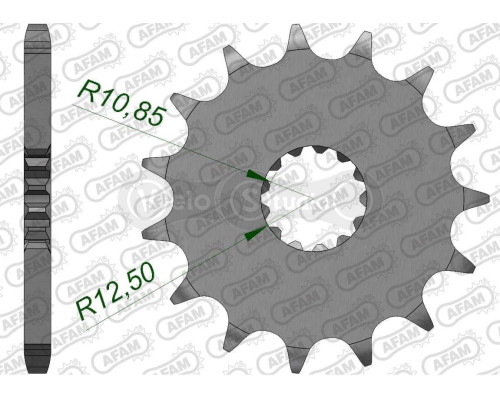 Передня зірка AFAM 525 Sprocket 28401 - Suzuki, 15z