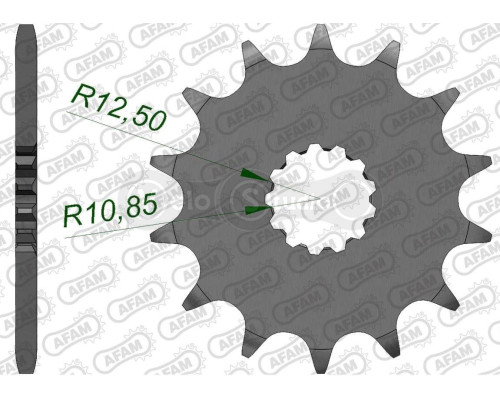 Передняя звезда AFAM 520 Sprocket 27500 - Yamaha, 15z