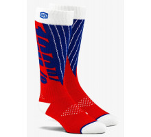 Носки Ride 100% TORQUE Socks [Red], L/XL (42-46 размер)