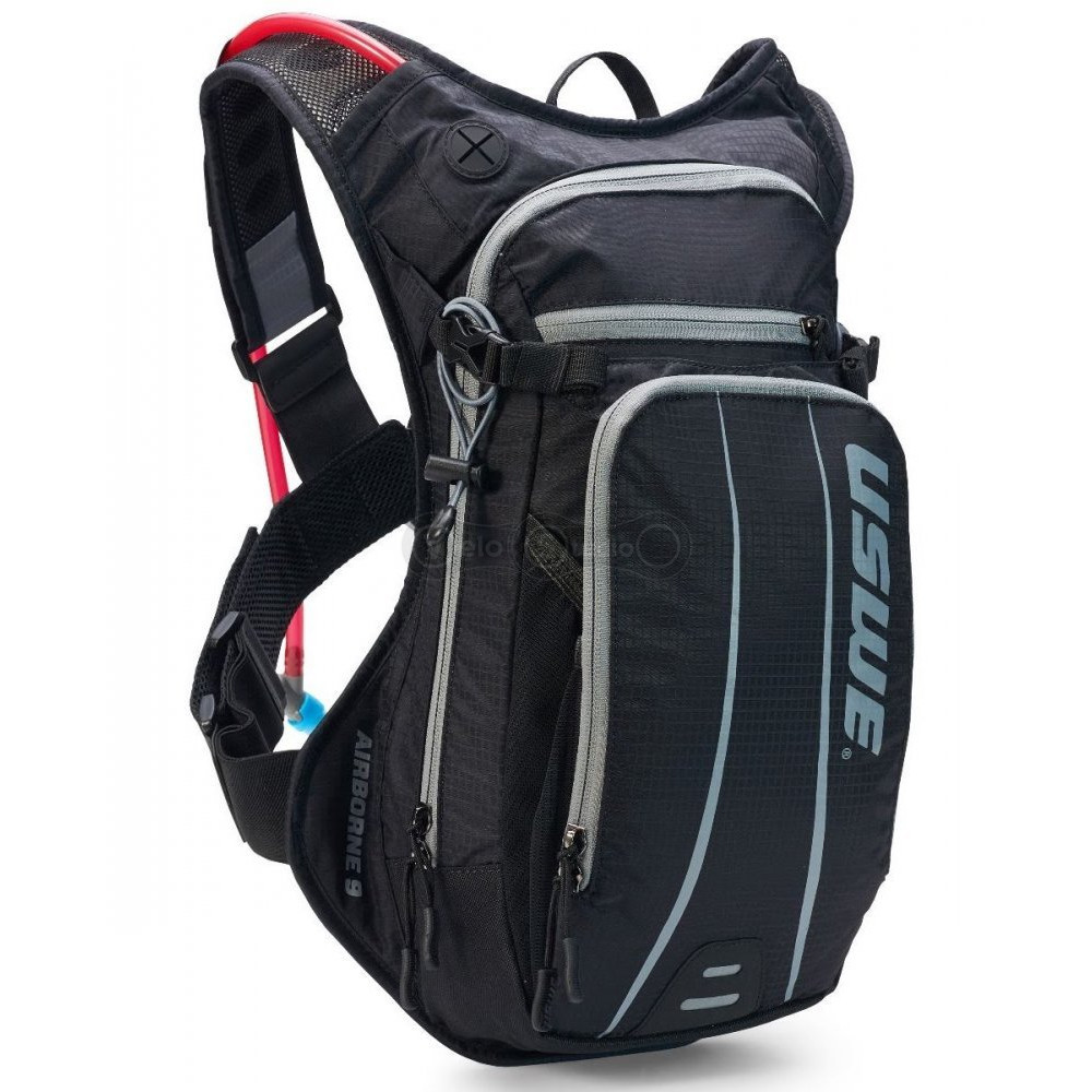 Рюкзак USWE AIRBORNE 9L [Black], Medium + гідратор 3 літри