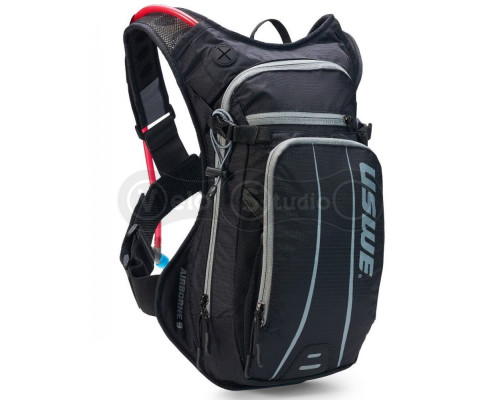 Рюкзак USWE AIRBORNE 9L [Black], Medium + гідратор 3 літри