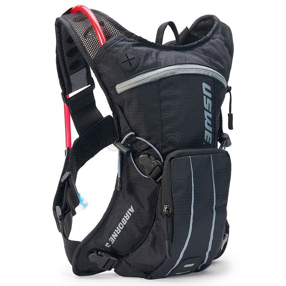 Рюкзак USWE AIRBORNE 3L [Black], Small + гідратор 2 літри