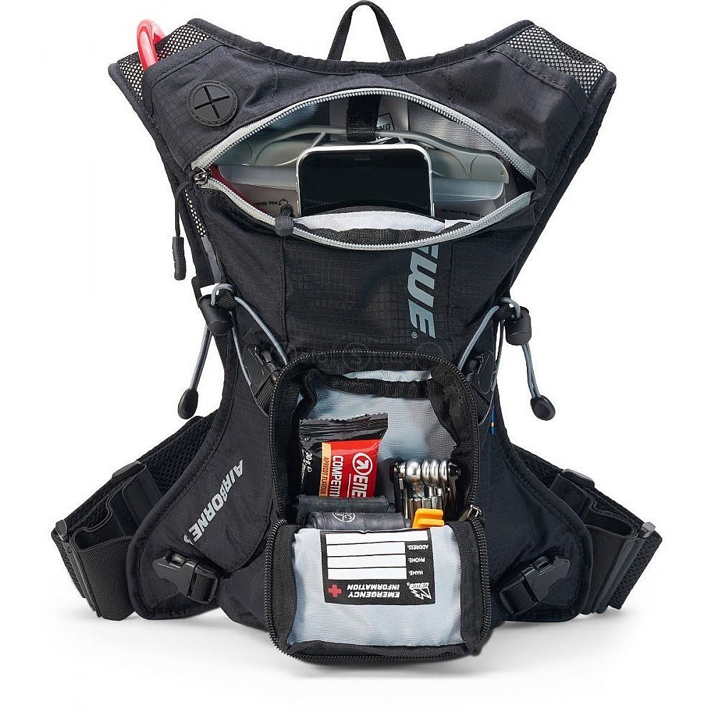 Рюкзак USWE AIRBORNE 3L [Black], Small + гідратор 2 літри