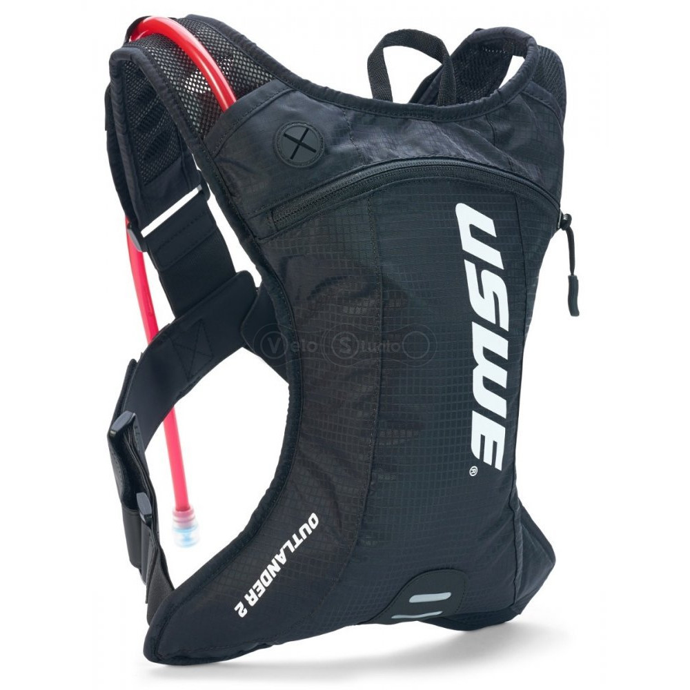 Рюкзак USWE OUTLANDER 2L [Carbon], Small + гидратор 1,5 литра