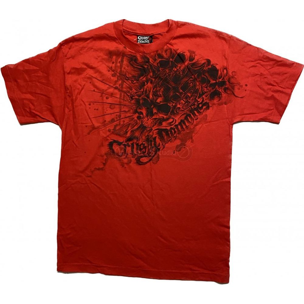 Футболка CRUSTY DEMONS Short Sleeve Tee - REAL DEMON [Red], S