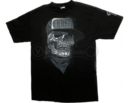 Футболка CRUSTY DEMONS Short Sleeve Tee - Mr.CRUSTY [Black], M