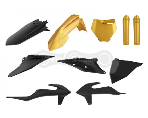 Пластик Polisport MX kit - KTM (19-) [Gold], KTM