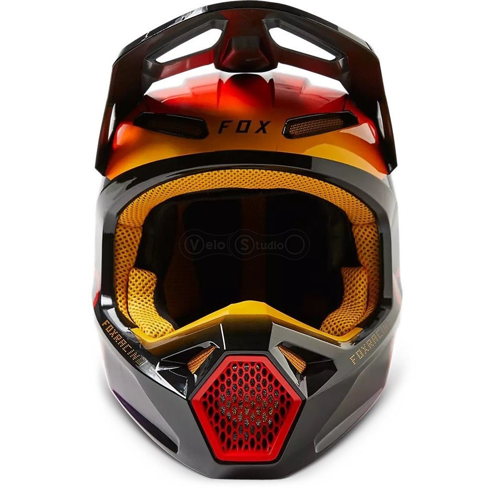 Мото шлем FOX V1 TOXSYK HELMET [Black], XXL