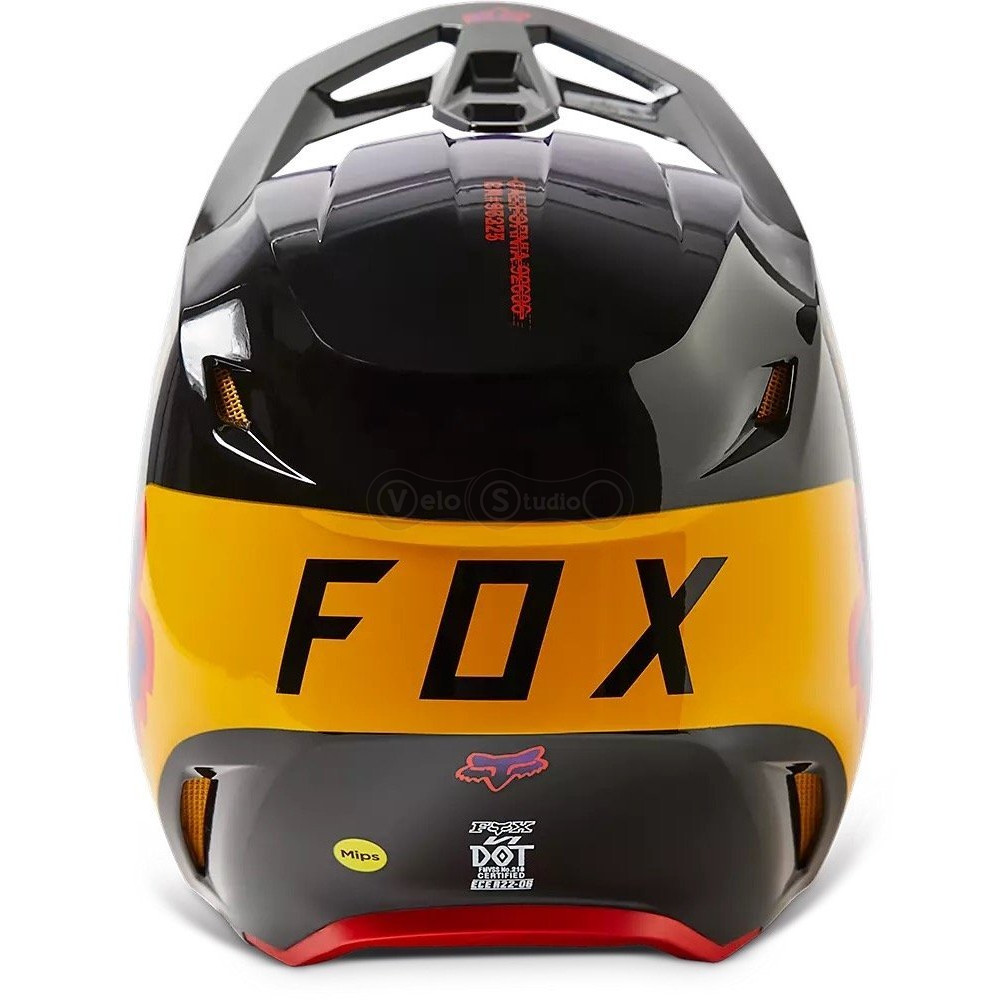 Мото шлем FOX V1 TOXSYK HELMET [Black], XXL