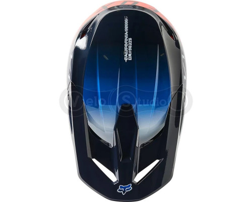 Мото шлем FOX V1 TOXSYK HELMET [Midnight], XXL