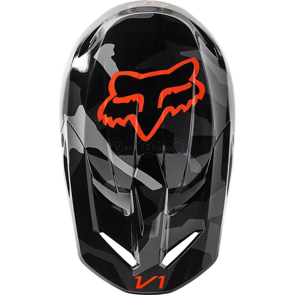 Детский мотошлем FOX YTH V1 Mips BNKR HELMET [Grey], YM