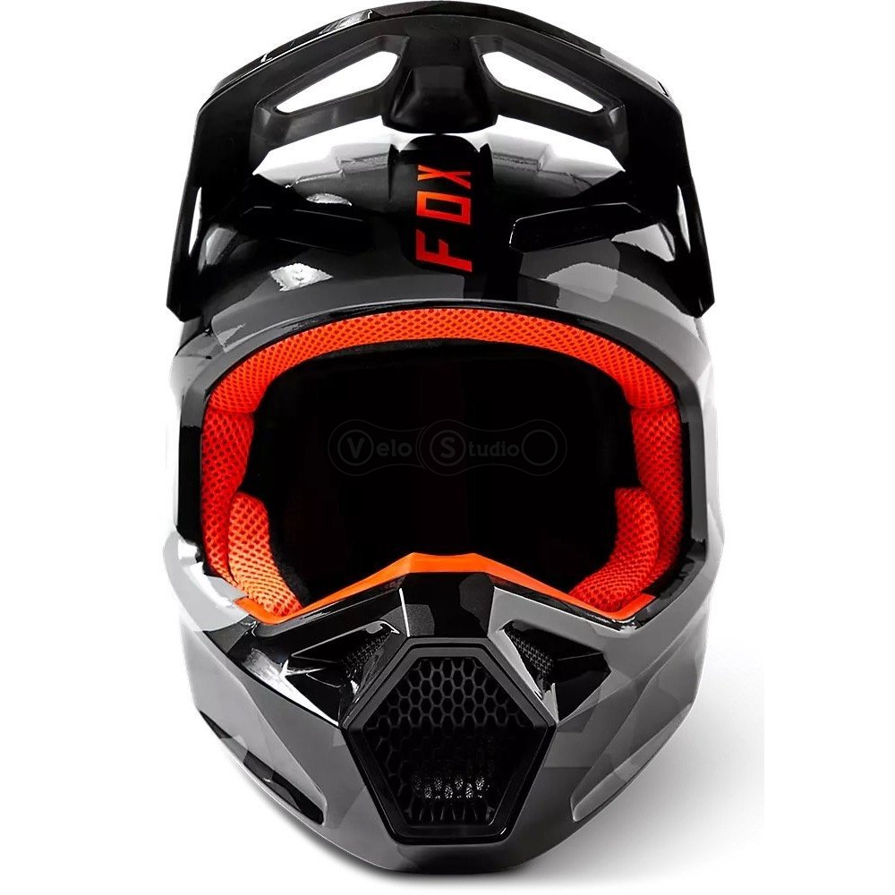 Детский мотошлем FOX YTH V1 Mips BNKR HELMET [Grey], YM