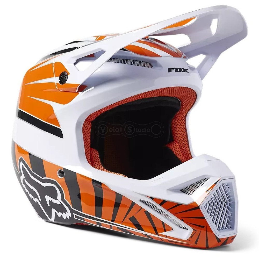 Мотошлем FOX V1 GOAT HELMET [Orange], XS