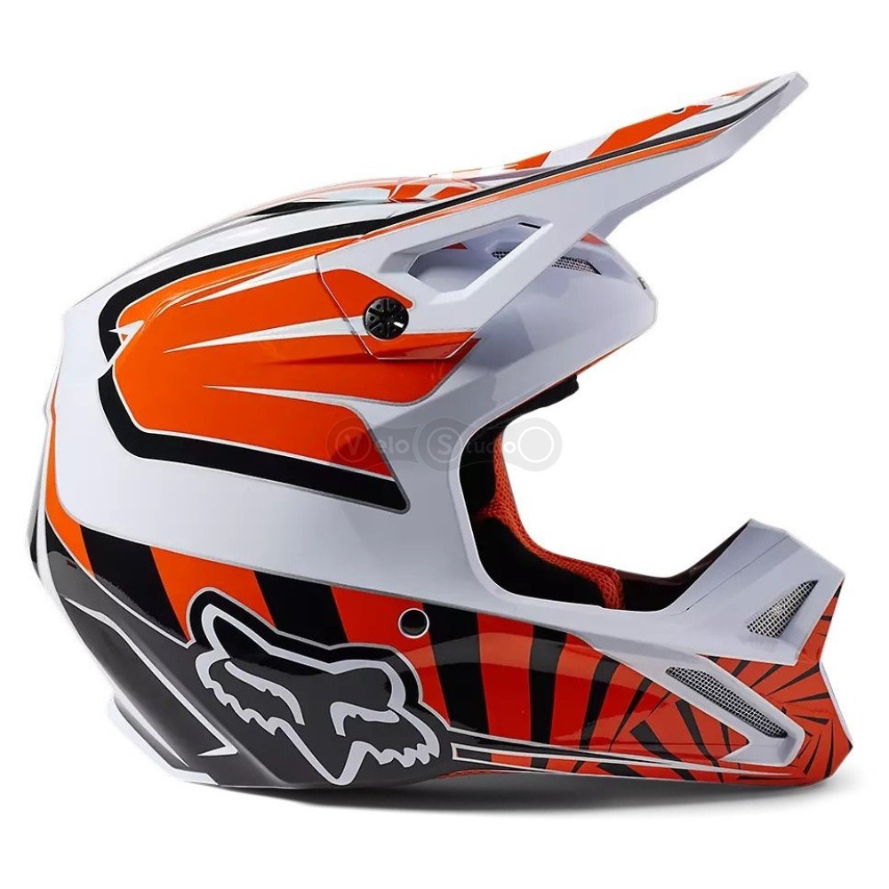 Мотошлем FOX V1 GOAT HELMET [Orange], XS