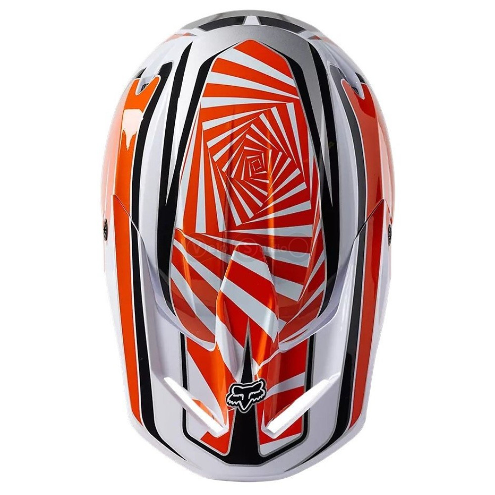 Мотошлем FOX V1 GOAT HELMET [Orange], XS