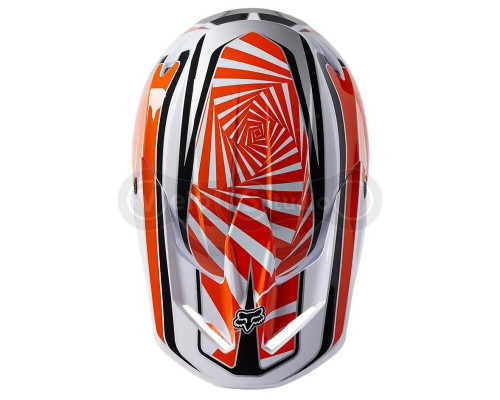 Мотошолом FOX V1 GOAT HELMET [Orange], XS