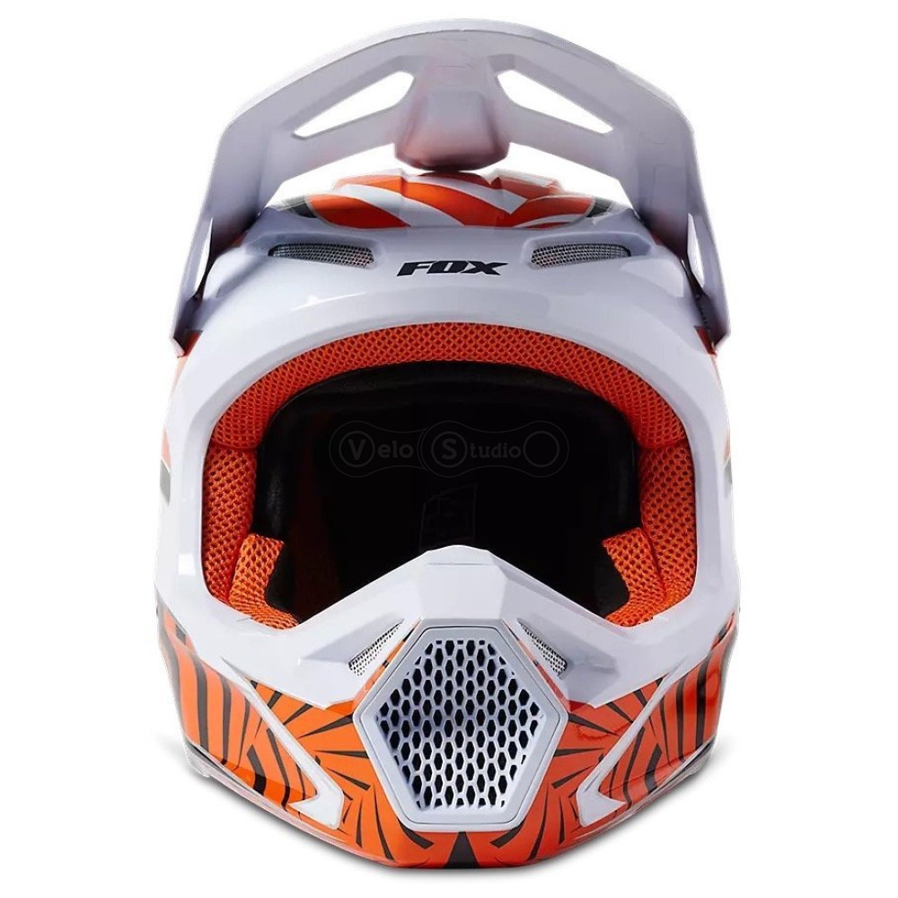 Мотошлем FOX V1 GOAT HELMET [Orange], XS