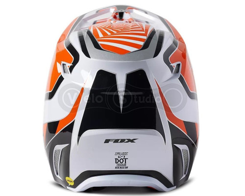 Мотошолом FOX V1 GOAT HELMET [Orange], XS