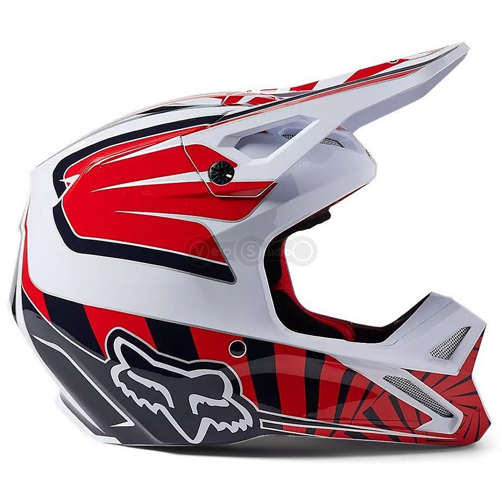 Шолом FOX V1 GOAT HELMET [Red], XS