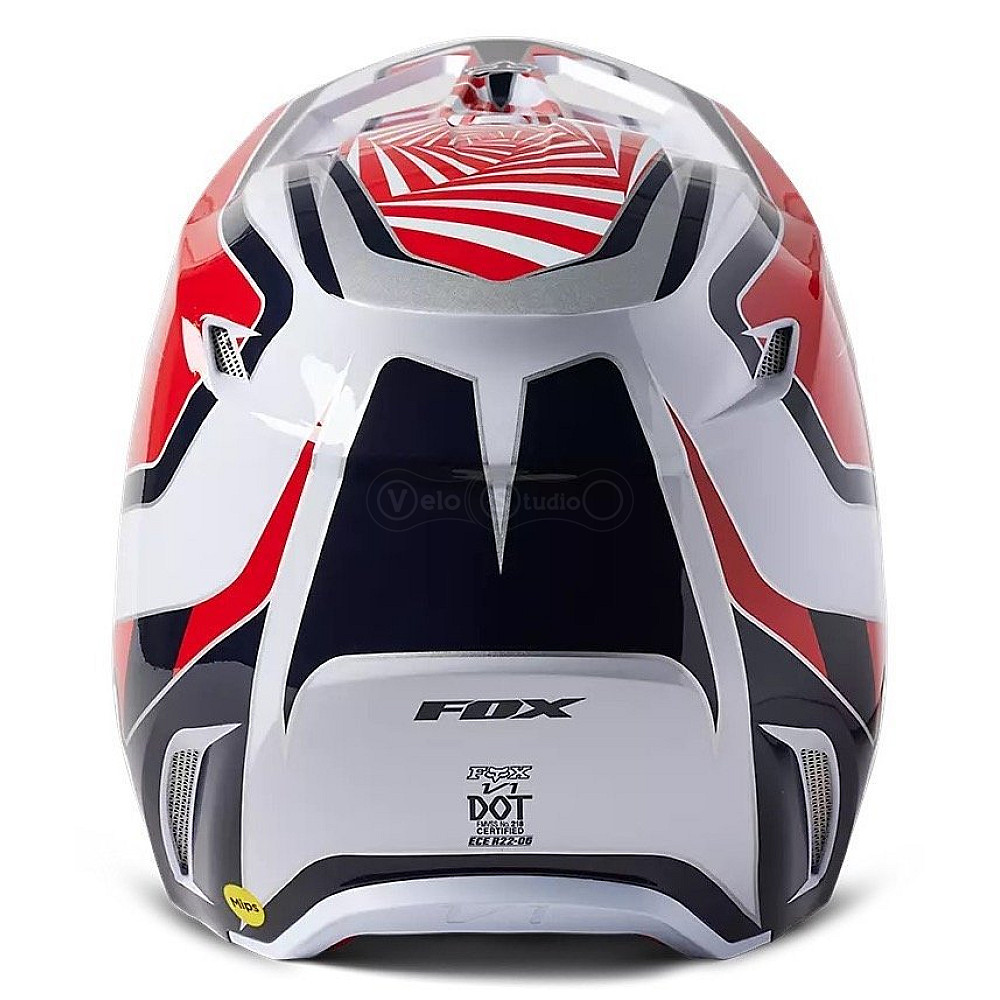 Шолом FOX V1 GOAT HELMET [Red], XS