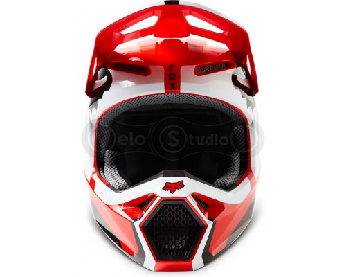 Мото шлем FOX V1 LEED HELMET [Flo Red], L
