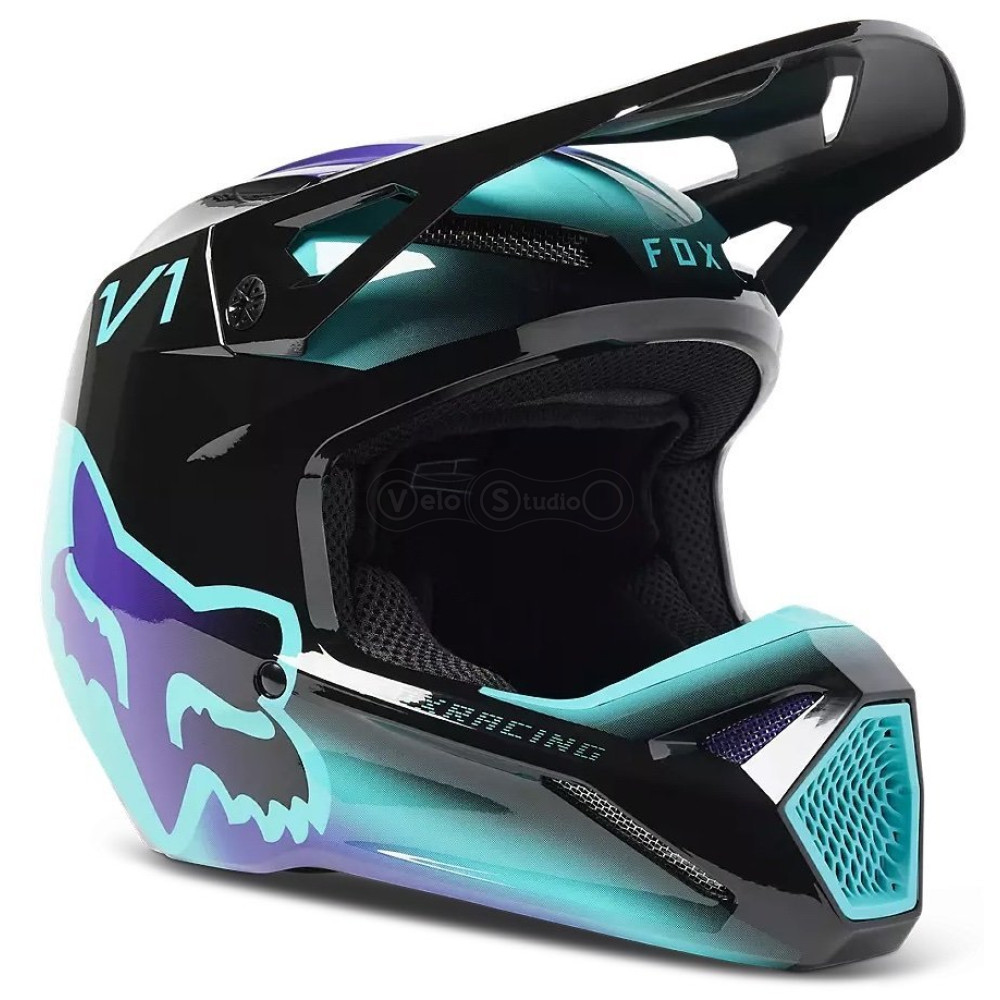 Дитячий мотошолом FOX YTH V1 Mips TOXSYK HELMET [Black], YM