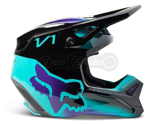 Детский мотошлем FOX YTH V1 Mips TOXSYK HELMET [Black], YM