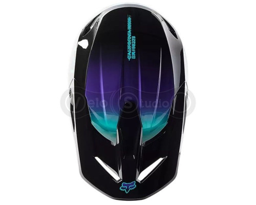 Детский мотошлем FOX YTH V1 Mips TOXSYK HELMET [Black], YM