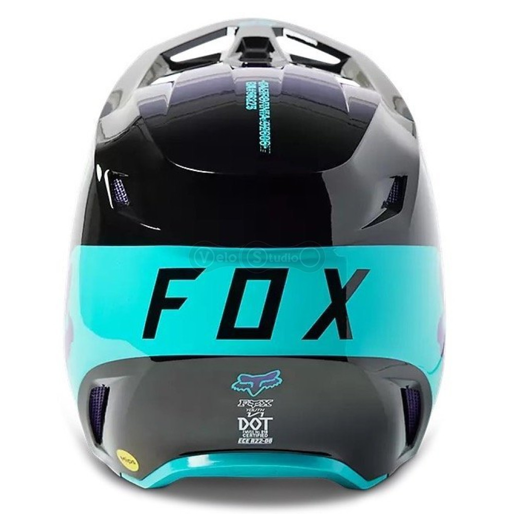 Дитячий мотошолом FOX YTH V1 Mips TOXSYK HELMET [Black], YM