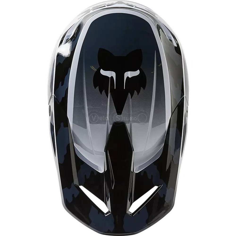 Мотошолом FOX V1 NUKLR HELMET [Black], L