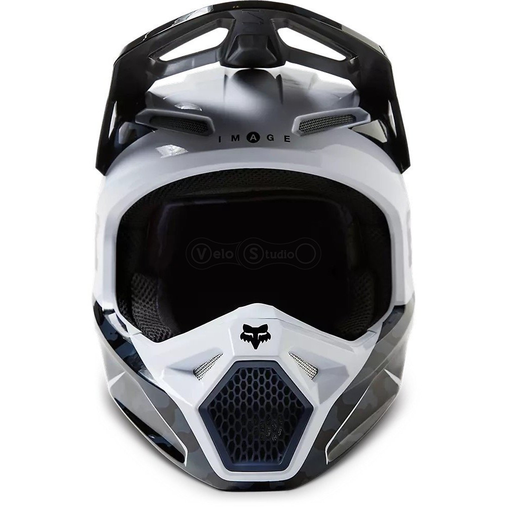 Мотошолом FOX V1 NUKLR HELMET [Black], L