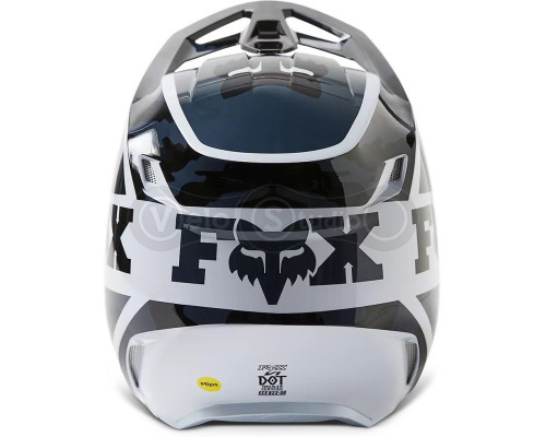 Мотошолом FOX V1 NUKLR HELMET [Black], L