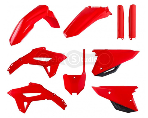 Пластик Polisport MX kit - Honda (21-) [Red], Honda