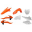 Пластик Polisport MX kit - KTM (16-) [Orange/White], KTM